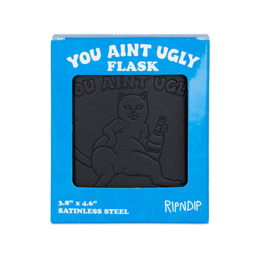 You Ain't Ugly Flask (Black)