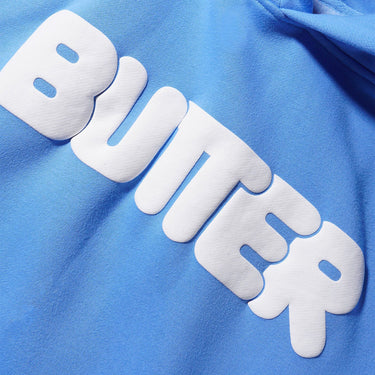 Butter Goods - Rounded Logo Pullover Hood (Cornflower)