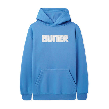 Butter Goods - Rounded Logo Pullover Hood (Cornflower)