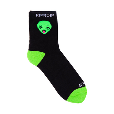 We Out Here Mid Socks (Black)