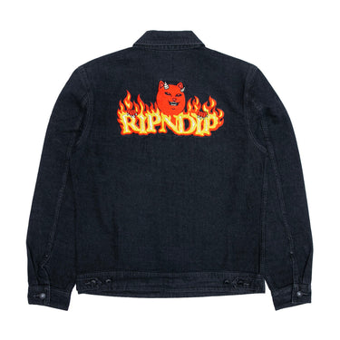 Ripndip - Devils Work Denim Jacket (Black Wash)