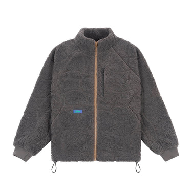 Coverstich Sherpa Fleece (Charcoal)