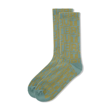 Tile Socks (Green)