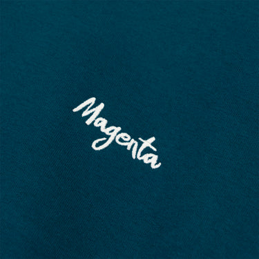 Script Crewneck (Petrol Blue)