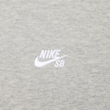 SB Logo Hoodie (Dark Grey Heather/White)