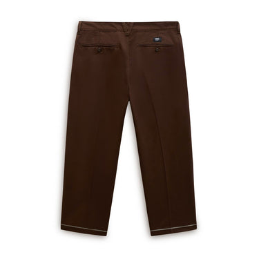 Mikey February Authentic Relaxed Cropped Chino Pants (Demitasse)