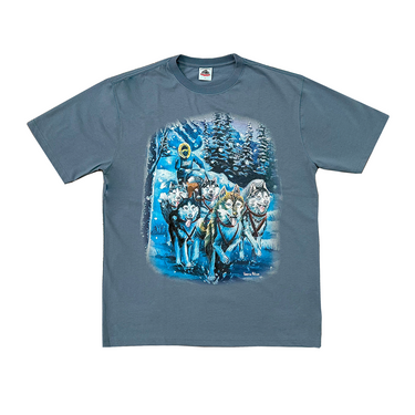 Alaska Tee (Greyish Blue)