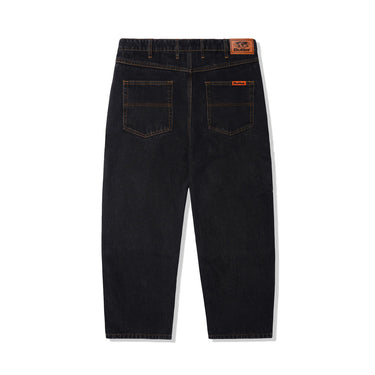 Baggy Denim Jeans (Washed Black)