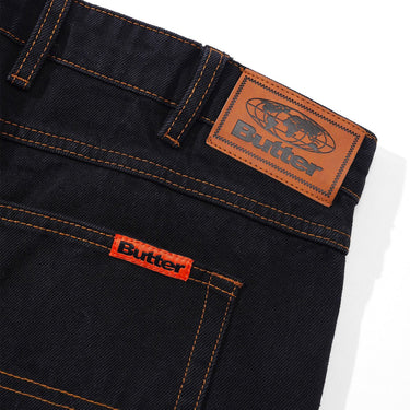 Baggy Denim Jeans (Washed Black)