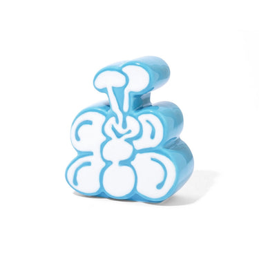 Bug Ceramic Incense Burner (White / Blue)