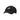 Unstructured Curved Bill Cap (Black)