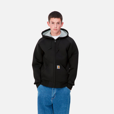 Car-Lux Hooded Jacket (Black/Grey)