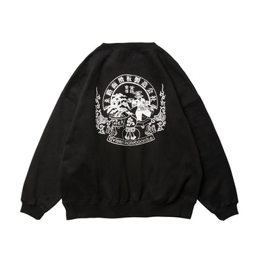 Emblem Crew Sweat (Black)