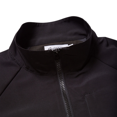 Postman Stand Collar Jacket (Black)