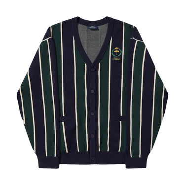 Royal Knitted Cardigan (Navy/Green)