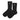 Madison Pack Socks (Black / White) X2