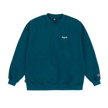 Script Crewneck (Petrol Blue)