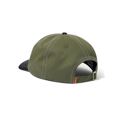 Lock 6 Panel Cap (Army / Black)