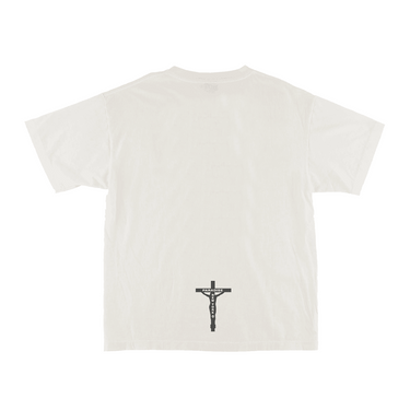 Smiley Jesus Tee (White)