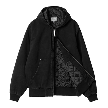 OG Active Rivet Jacket (Black) stone washed