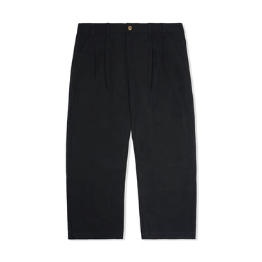 Pleated Trousers (Black)