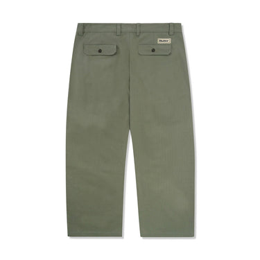 Pleated Trousers (Moss)