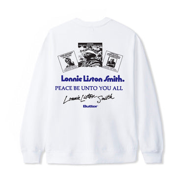 Butter Goods - Cosmic Funk Crewneck (White)