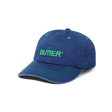 Rounded Logo 6 Panel Cap (Navy)