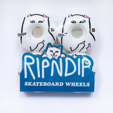 52MM Lord Nerm Skate Wheels (White)