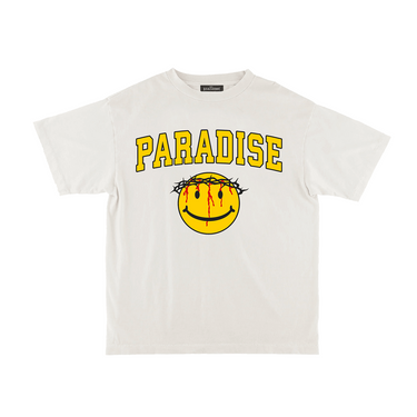 Smiley Jesus Tee (White)