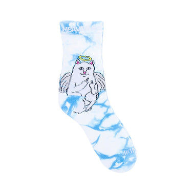 Lord Angel Mid Socks (Light Blue Dye)