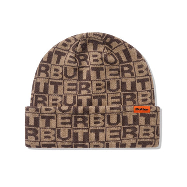 Tiles Beanie (Brown)