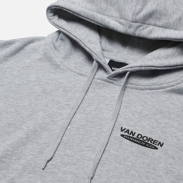 Fun Gfx Loose Hoodie (Light Grey Heat)