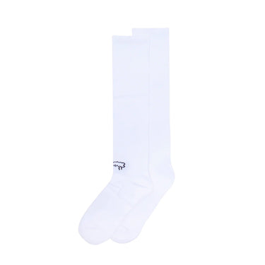 Drip Logo Tall Sock White