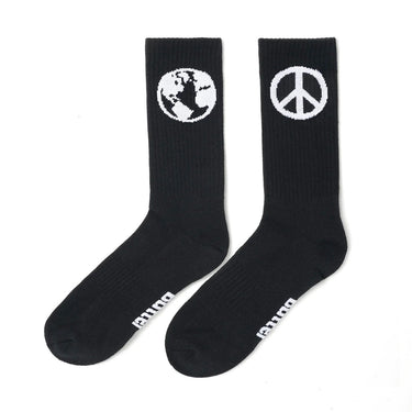 World Peace Socks Black