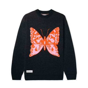 Butterfly Knit Sweater Black