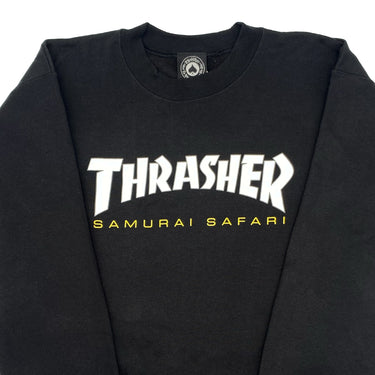 Samurai Safari X Thrasher Crewneck (Black)