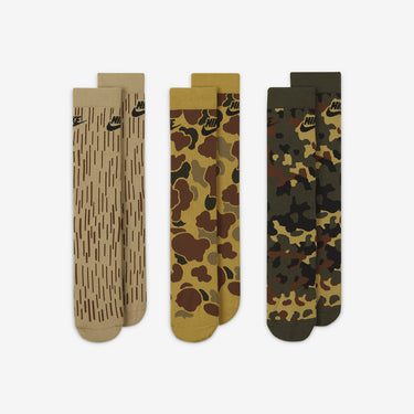 Everyday Socks Multi / Army Camo X3