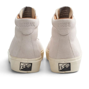VM001-Hi Suede Shoes (White/White)