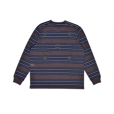 Trading Striped Longsleeve Anthracite/Navy