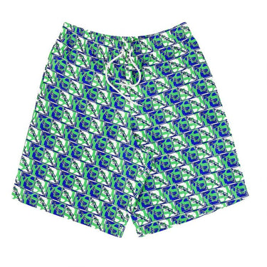 Swim Shorts Blue/White/Green